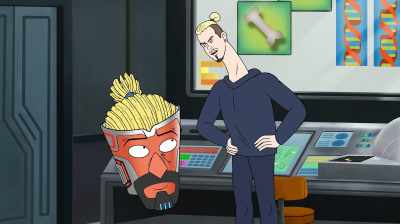 And he's pretty fun when he's sober - Aqua Teen Forever: Plantasm