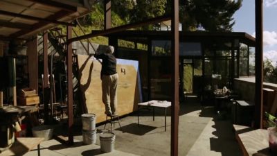 And he's really working - David Lynch: The Art Life