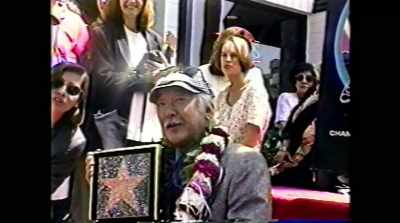 And Hilary Swank came out
and she spoke, - More Than Miyagi: The Pat Morita Story
