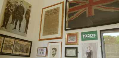 And him
and his family went back - Quintessentially Irish