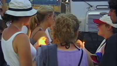 And hold them aloft, you know,
in a sort - Woodstock 99: Peace Love and Rage