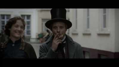 And if Hound a fortune
I'd just gobble it up - The Young Karl Marx