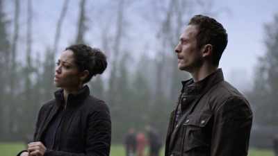 And how come...
she can see us, - Debris