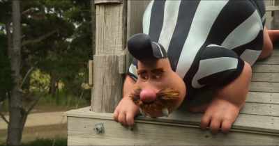 And how do I get down from here-- - Woody Woodpecker Goes to Camp