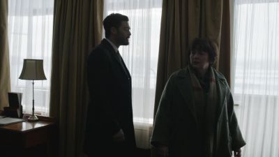 And how long was she in here? - Vera