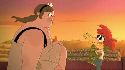 -And how many people have you met, Arlo?
-Um… - Arlo the Alligator Boy