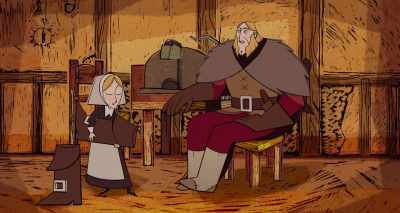 And how was your scullery work?
You must be tired, love. - Wolfwalkers
