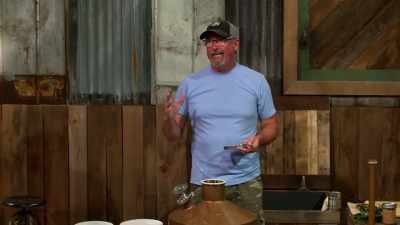   -...And huck...
 -If you keep your mouth
 shut and listen, - Moonshiners: Master Distiller