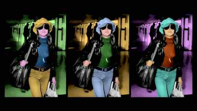 And I was a little bit nervous
because I had left everybody - Suzi Q