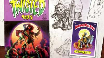 And I had a little collage in my - 30 Years of Garbage: The Garbage Pail Kids Story