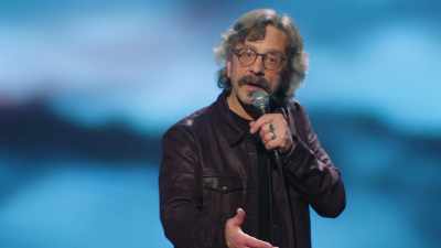 And I was able to, you know,
touch her forehead - Marc Maron: From Bleak to Dark