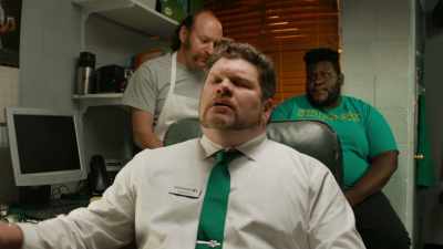 And I absolutely meant it.
But more as a metaphor. - Lodge 49