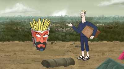 And I ain't gonna let America
get pussified. - Aqua Teen Forever: Plantasm