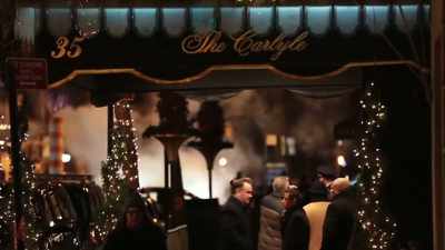 And if I brought a girl
here and she liked it, - Always at The Carlyle