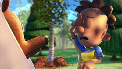And I can barely focus
long enough to dress myself. - Big Nate