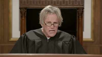 And I can see...
I can see insects - Gary Busey: Pet Judge