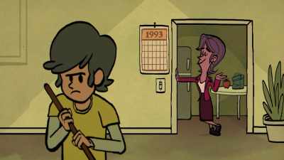 And when I was cleaning up, - Tig Notaro: Drawn