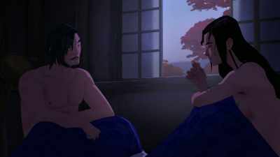 And so I could have my revenge - BLUE EYE SAMURAI