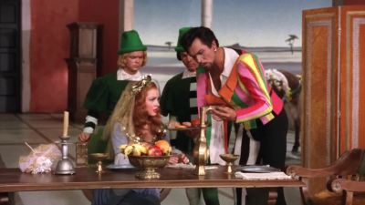 And I demonstrated shaving soap at the five and dime - Kiss Me Kate