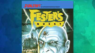 And I did the same thing
with "Fester's Quest", - Video Game Box Art: The Stories Behind the Covers
