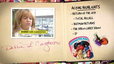 And I don't actually
remember the audition - 30 Years of Garbage: The Garbage Pail Kids Story