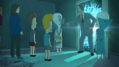And I don't know
who you two freaks are - Beavis and Butt Head Do the Universe