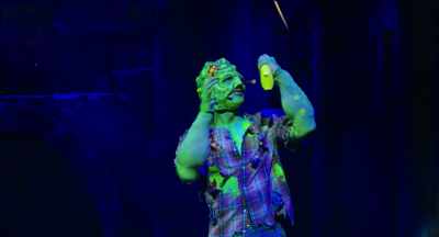 ♪ And so I end here ♪ - The Toxic Avenger: The Musical
