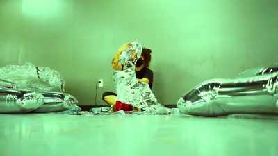 And I feel a lot
safer as time went on. - The Flaming Lips Space Bubble Film