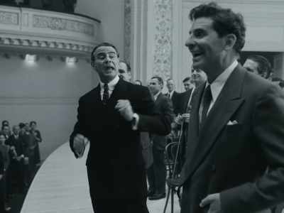 And I feel obliged to say
that Maestro Bernstein - Maestro