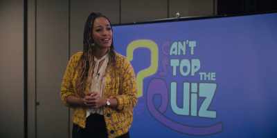 And I feel so relieved
because I can win now, - Quiz Lady