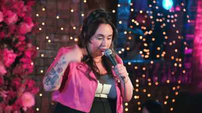 And so I get excited,
I turn to the guy and I go, - Liza Treyger: Night Owl