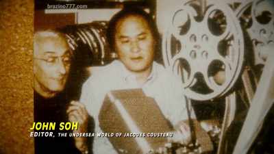 And I was given a huge editing room
because there was so much footage. - Becoming Cousteau