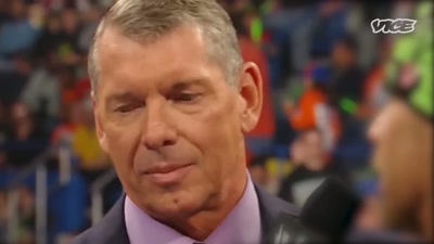 And I go, "Oh, my
God, it's all true." - The Nine Lives of Vince McMahon
