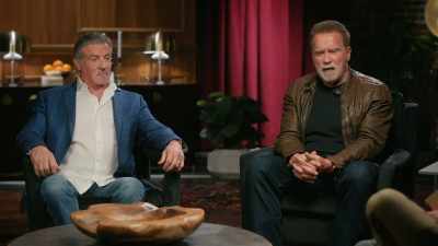 And so I was gone
twice a year for three months, - Arnold & Sly: Rivals, Friends, Icons