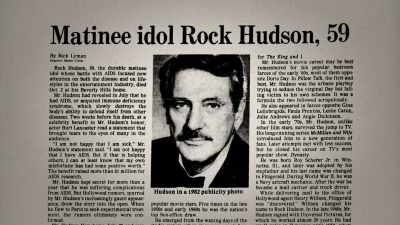 And when I got home to LA, - Rock Hudson: All That Heaven Allowed