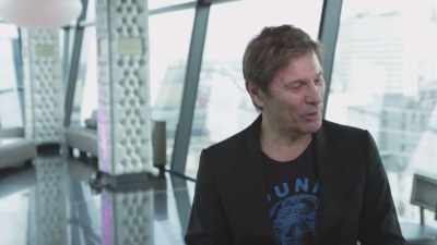 And I got kinda stretched
in between, actually, - Duran Duran: There's Something You Should Know