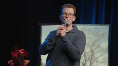 And I got to watch him
as he formed a memory. - Hank Green: Pissing Out Cancer