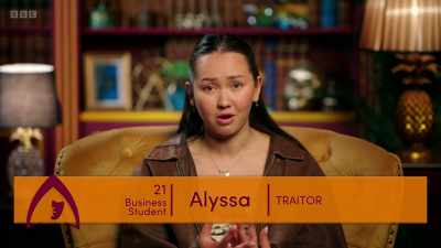 And I have not caught
the third one." - The Traitors
