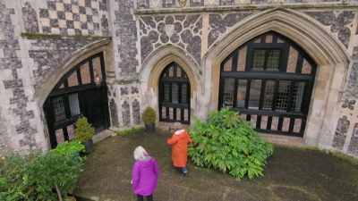And I heard, I don't know if it's
true, I'd have to check it out, - Extraordinary Escapes with Sandi Toksvig