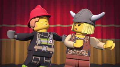 ♪ And I hope
You don't think I'm wrong ♪ - LEGO City Adventures