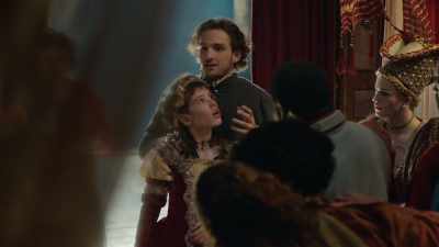 And I-I lent him the gown
to practice - Will