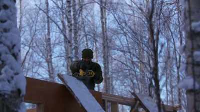 And so I just can't sit
around and have this structure - Life Below Zero: Next Generation