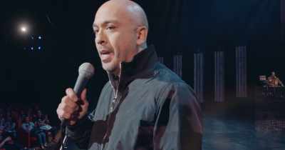 And I just found out that we're related.
That's also my uncle. He's my uncle. - Jo Koy: In His Elements