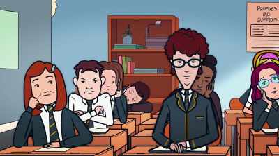 And I just remember
just closing my jotter. - My Old School