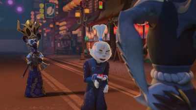 And I know I have to try,
because my auntie taught me - Samurai Rabbit: The Usagi Chronicles
