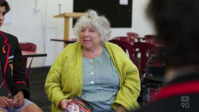 And I learnt...
I learnt that I was a snob. - Miriam Margolyes: Australia Unmasked