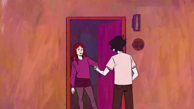 And I was like,
"Are you okay?" - Tig Notaro: Drawn