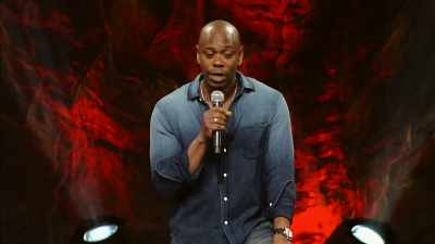 And I was like, "Hey, you know what?
Don't let people get you down, all right? - Dave Chappelle: Deep in the Heart of Texas