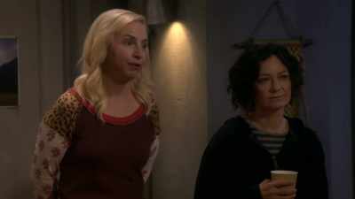 And I was like that,
too, - The Conners