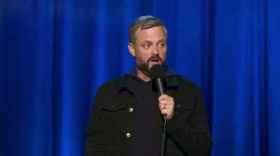 And I was like, "We'd love to know…
I didn't know where nuts came from, - Nate Bargatze: The Greatest Average American